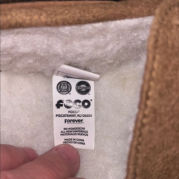 Georgia Bulldogs Brown Moccasins with Embroidered Logo New Condition! 9-10 Men’s - Picture 4 of 6